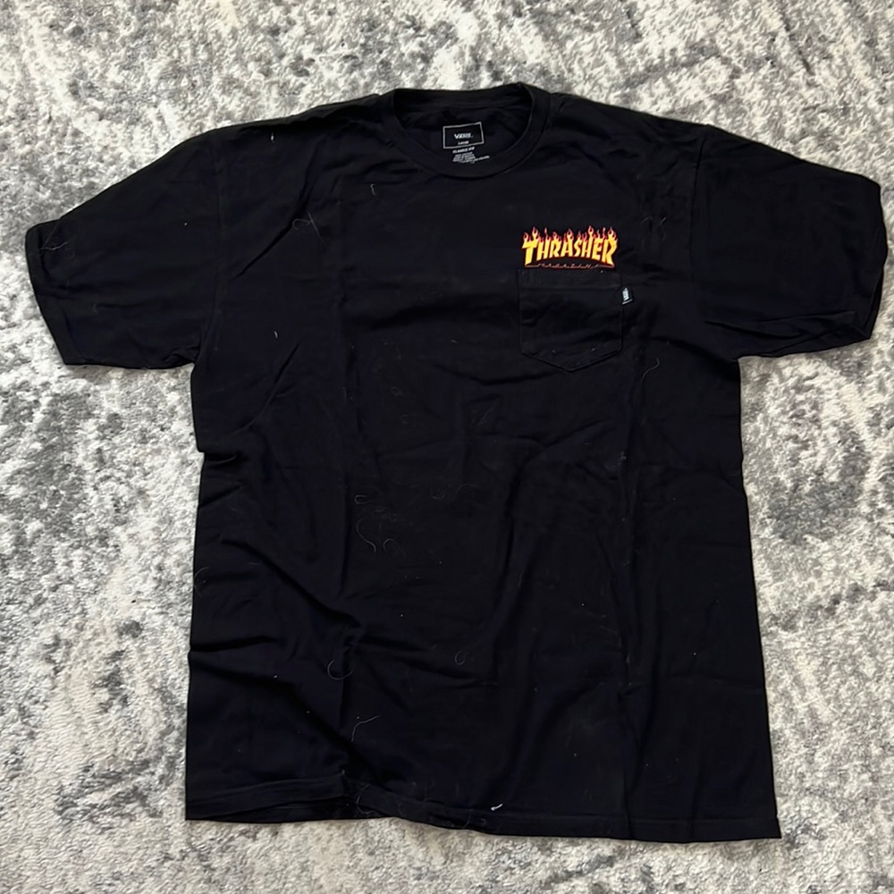 Vans x thrasher t-shirt